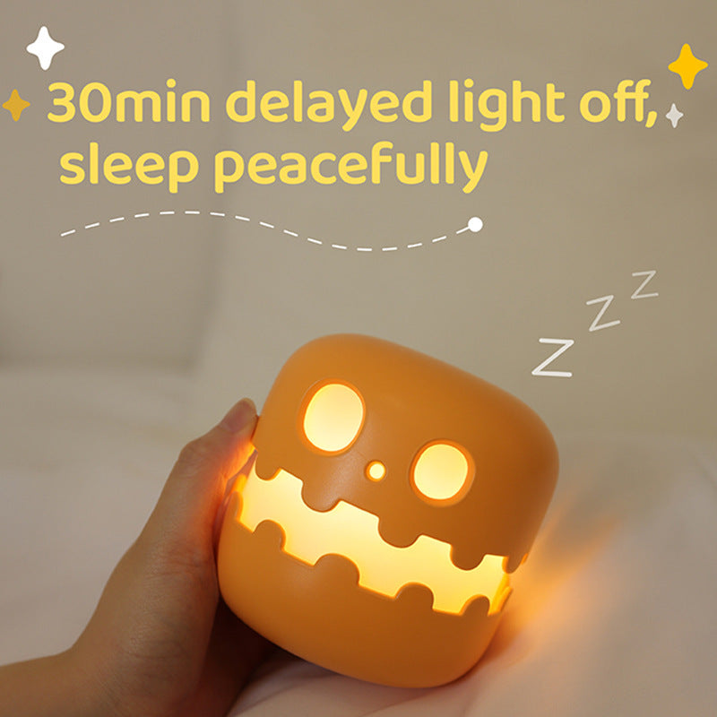 Pumpkin lantern bedside Halloween fun decorative atmosphere lamp