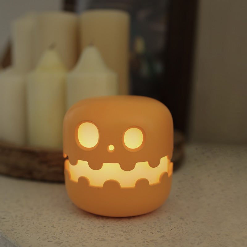 Pumpkin lantern bedside Halloween fun decorative atmosphere lamp
