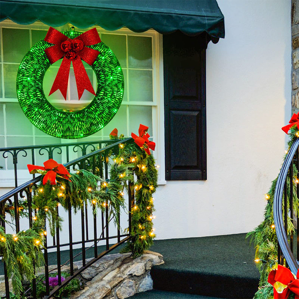 Christmas wreath 50CM LED warm light