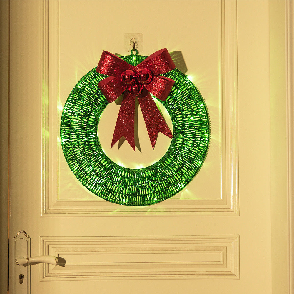 Christmas wreath 50CM LED warm light
