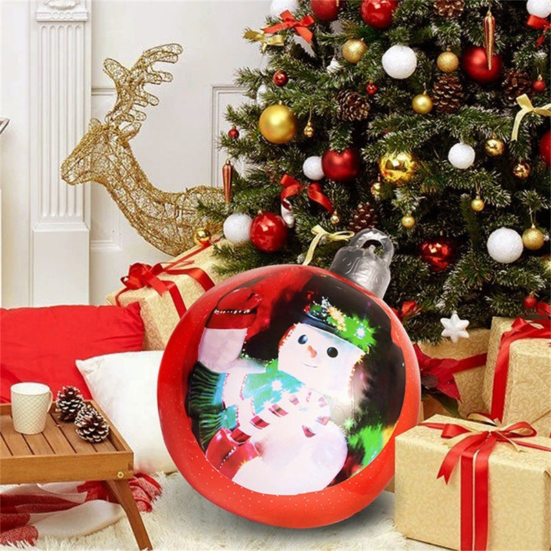 Christmas decoration ball outdoor fun PVC inflatable toy