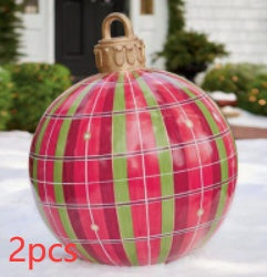 Christmas decoration ball outdoor fun PVC inflatable toy