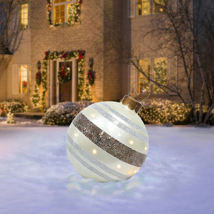 Christmas decoration ball outdoor fun PVC inflatable toy