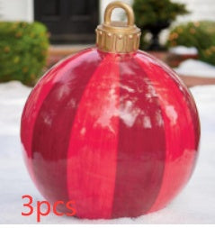 Christmas decoration ball outdoor fun PVC inflatable toy