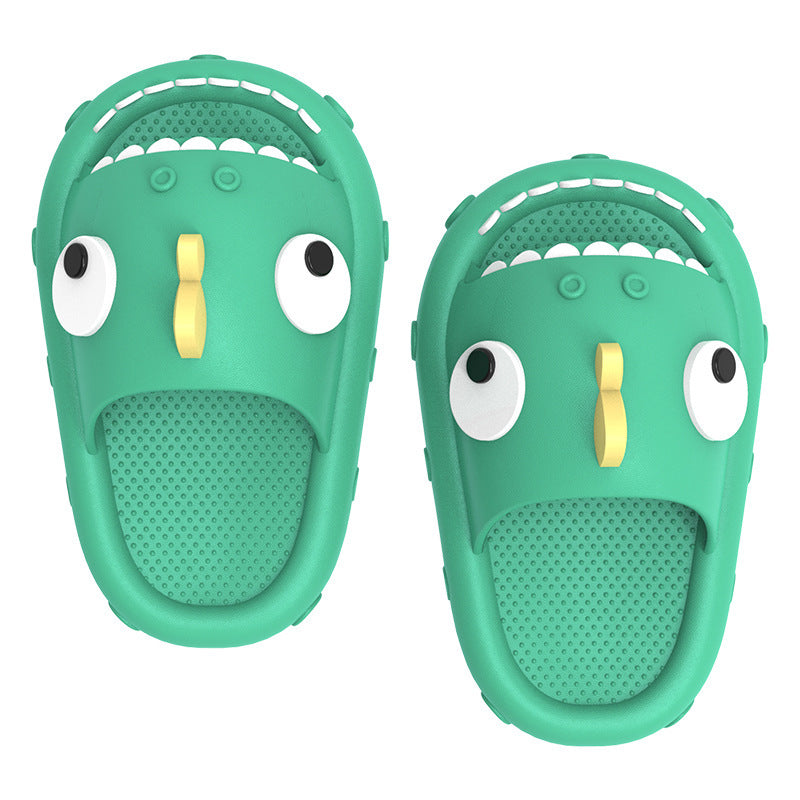 Young people's non-slip thick-soled bathroom soft-soled cartoon sandals