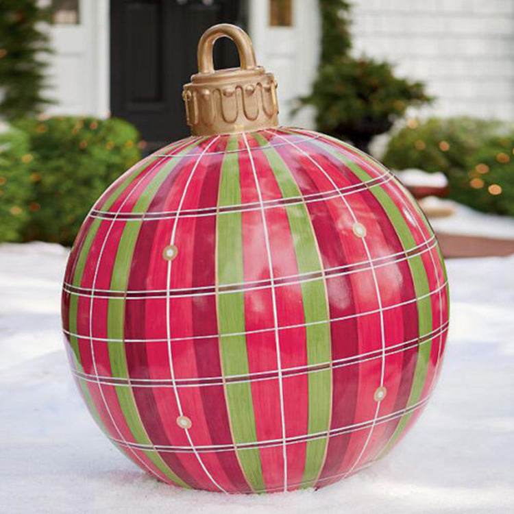 Christmas decoration ball outdoor fun PVC inflatable toy