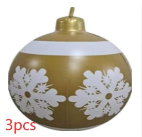 Christmas decoration ball outdoor fun PVC inflatable toy