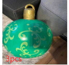 Christmas decoration ball outdoor fun PVC inflatable toy