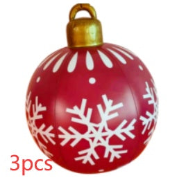 Christmas decoration ball outdoor fun PVC inflatable toy