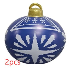 Christmas decoration ball outdoor fun PVC inflatable toy