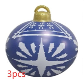 Christmas decoration ball outdoor fun PVC inflatable toy