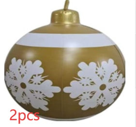 Christmas decoration ball outdoor fun PVC inflatable toy