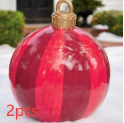 Christmas decoration ball outdoor fun PVC inflatable toy