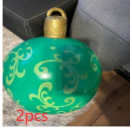 Christmas decoration ball outdoor fun PVC inflatable toy