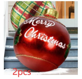 Christmas decoration ball outdoor fun PVC inflatable toy