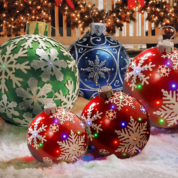 Christmas decoration ball outdoor fun PVC inflatable toy