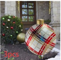 Christmas decoration ball outdoor fun PVC inflatable toy