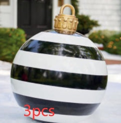 Christmas decoration ball outdoor fun PVC inflatable toy