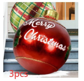 Christmas decoration ball outdoor fun PVC inflatable toy