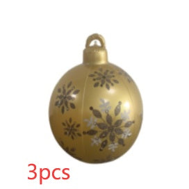 Christmas decoration ball outdoor fun PVC inflatable toy