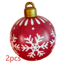 Christmas decoration ball outdoor fun PVC inflatable toy