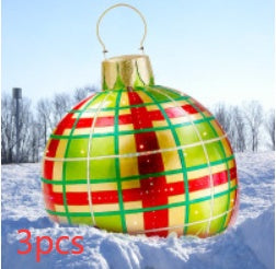 Christmas decoration ball outdoor fun PVC inflatable toy