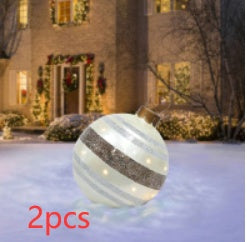 Christmas decoration ball outdoor fun PVC inflatable toy