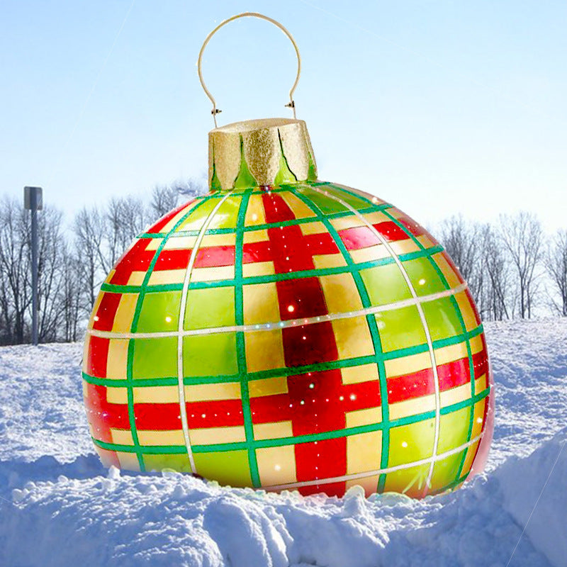 Christmas decoration ball outdoor fun PVC inflatable toy