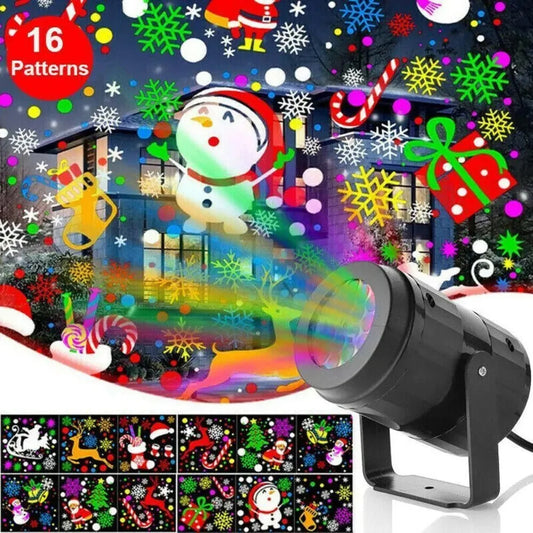 LED Christmas Snow Lights Projector Christmas Lights