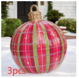 Christmas decoration ball outdoor fun PVC inflatable toy