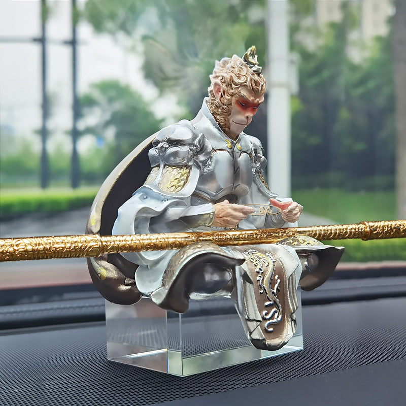 Fighting Over The Buddha Creative Gift Car Sun Wukong