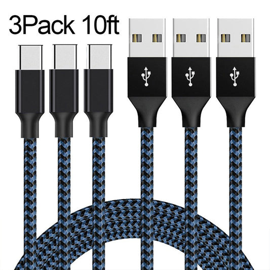 Mobile Phone USB Braided Nylon Charging Data Cable