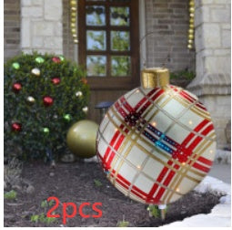 Christmas decoration ball outdoor fun PVC inflatable toy