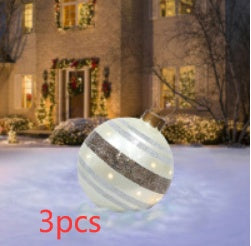 Christmas decoration ball outdoor fun PVC inflatable toy